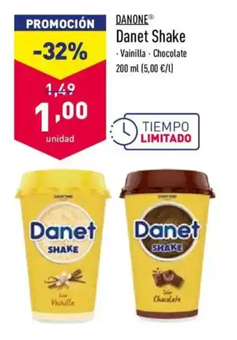 ALDI Danone Danet Shake 200ml oferta