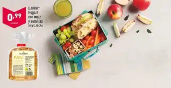 ALDI El Horno Hogaza con maiz y semillas 300g oferta