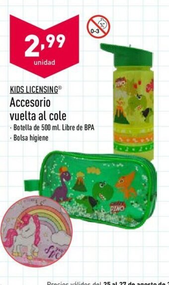 ALDI Kids Licensing Accesorio vuelta al cole oferta