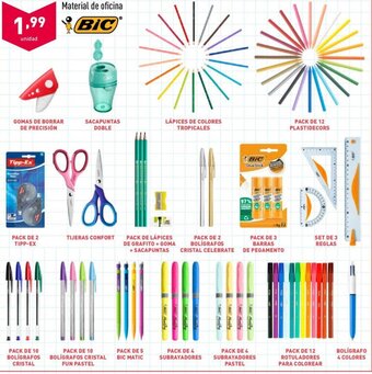ALDI Bic Material de oficina oferta