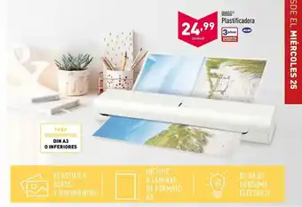 ALDI Quigg Plastificadora oferta