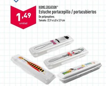 ALDI Home Creation Estuche portacepillo / portacubiertos oferta