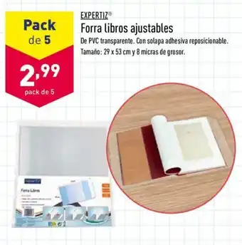ALDI Expertiz Forra libros ajustables oferta