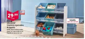 ALDI Home Creation Estantería organizador de juguetes oferta