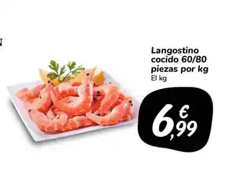 Carrefour Market Langostino Cocido 60 80 Piezas Por oferta