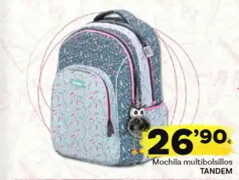 Supermercados Dani Tandem Mochila Multibolsillos oferta