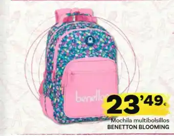 Supermercados Dani Benetton Blooming Mochila Multibolsillos oferta