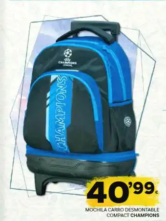 Supermercados Dani Champions Mochila Carro Desmontable Compact oferta