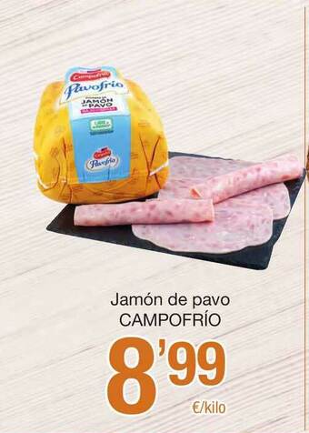 SPAR Fragadis Jamón De Pavo Campofrío oferta
