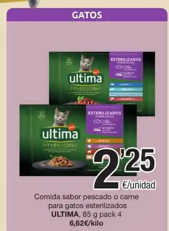 SPAR Fragadis Comida Sabor Pescado O Carne Para Gatos Esterilizados Ultima oferta