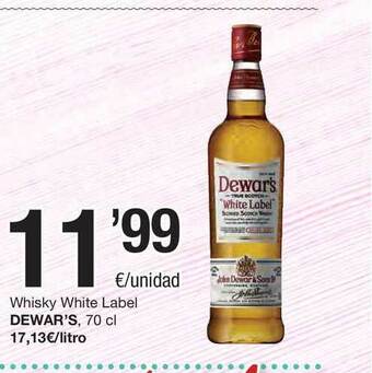 SPAR Fragadis Whisky White Label Dewar's oferta