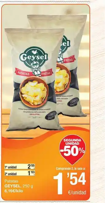 SPAR Fragadis Patatas Geysel oferta