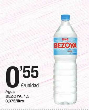 SPAR Fragadis Agua Bezoya oferta