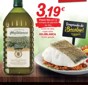 Supermercados Plaza Hojiblanca Aceite de oliva virgen extra 5lts oferta