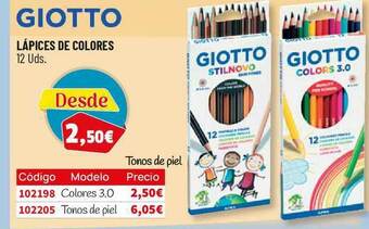 Carlin Giotto Lápices De Colores oferta