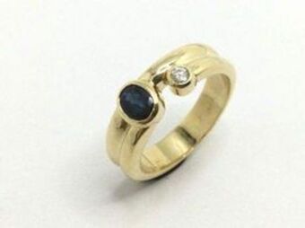 Cash Converters Anillo oro 18k con diamante oferta