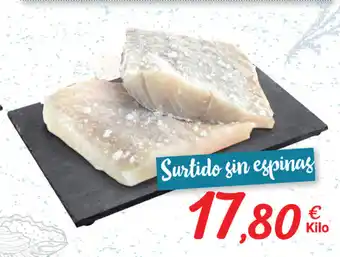 Supermercados Plaza Surtido sin espinas oferta