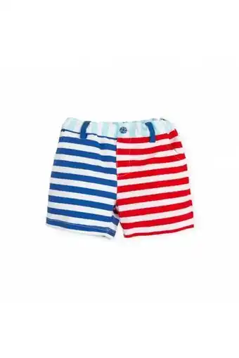 Agatha Ruiz de la Prada Bermudas rayas azul/rojo oferta