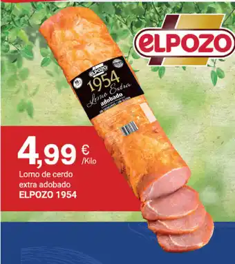 Supermercados Plaza Elpozo 1954 Lomo de cerdo extra adobado oferta