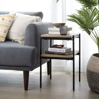 Evora mesa auxiliar de madera