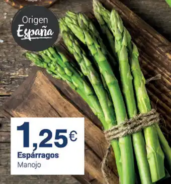 Supermercados Plaza Espárragos Manojo oferta