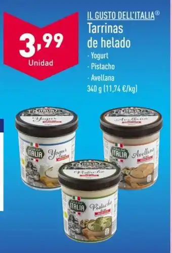 ALDI IL GUSTO DELL'ITALIAⓇ Tarrinas de Helado oferta