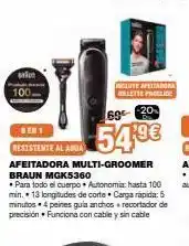 Expert Afeitadora braun oferta