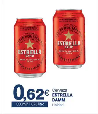 Supermercados Plaza Estrella Damm Cerveza Unidad 330ml oferta