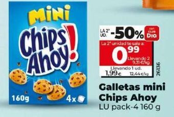 Dia Galletas chips ahoy oferta