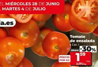 Dia Tomate ensalada oferta