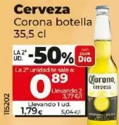 Dia Cerveza corona oferta