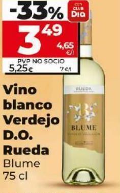 Dia Vino blanco blume oferta