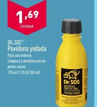 ALDI DR. SOS® Povidona yodada oferta