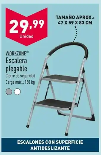 ALDI WORKZONEⓇ Escalera plegable oferta