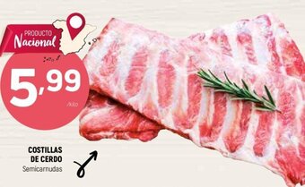 Coviran COSTILLAS DE CERDO Semicarnudas oferta