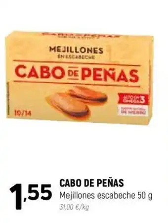 Coviran CABO DE PEÑAS Mejillones escabeche oferta