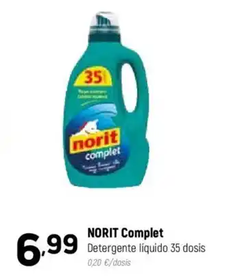Coviran NORIT Complet Detergente líquido 35 dosis oferta