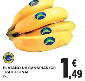 El Corte Inglés PLÁTANO DE CANARIAS IGP TRADICIONAL. oferta