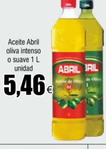 FROIZ Aceite Abril oliva intenso o suave 1 L unidad oferta