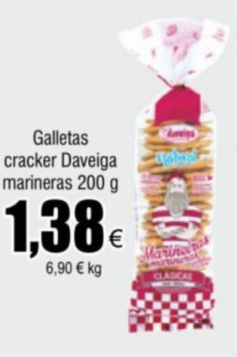 FROIZ Galletas cracker Daveiga marineras 200 g oferta