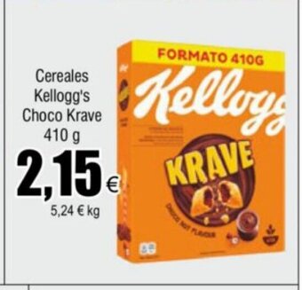 FROIZ Cereales Kellogg's Choco Krave 410 g oferta