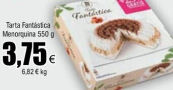 FROIZ Tarta Fantástica Menorquina 550 g oferta