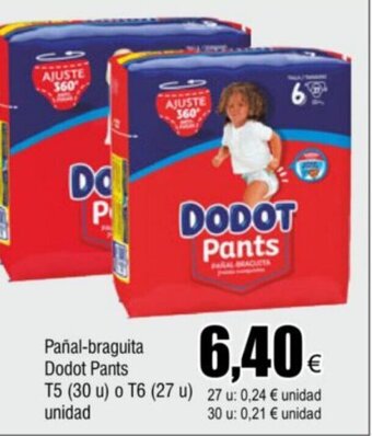 FROIZ Pañal-braguita Dodot Pants oferta