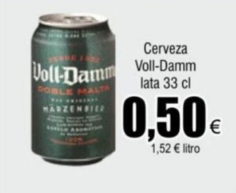 FROIZ Cerveza Voll-Damm lata 33 cl oferta