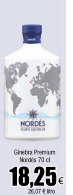 FROIZ Ginebra Premium Nordés 70 cl oferta