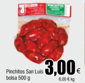 FROIZ Pinchitos San Luis bolsa 500 g oferta