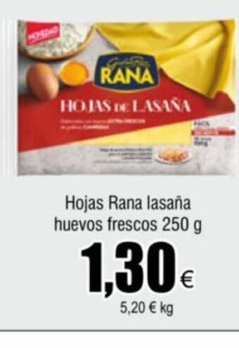 FROIZ Hojas Rana lasaña huevos frescos 250 g oferta