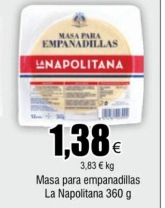 FROIZ Masa para empanadillas La Napolitana 360 g oferta