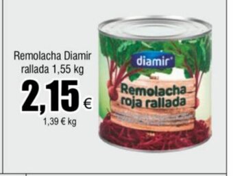 FROIZ Remolacha Diamir rallada 1,55 kg oferta