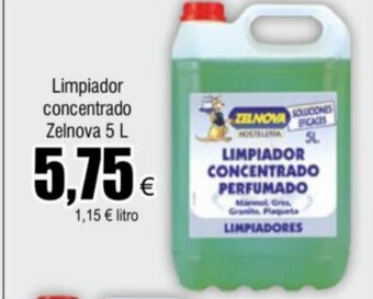 FROIZ Limpiador concentrado Zelnova 5 L oferta